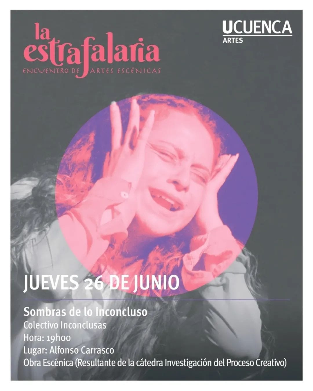 Obra teatral: Sombras de lo inconcluso