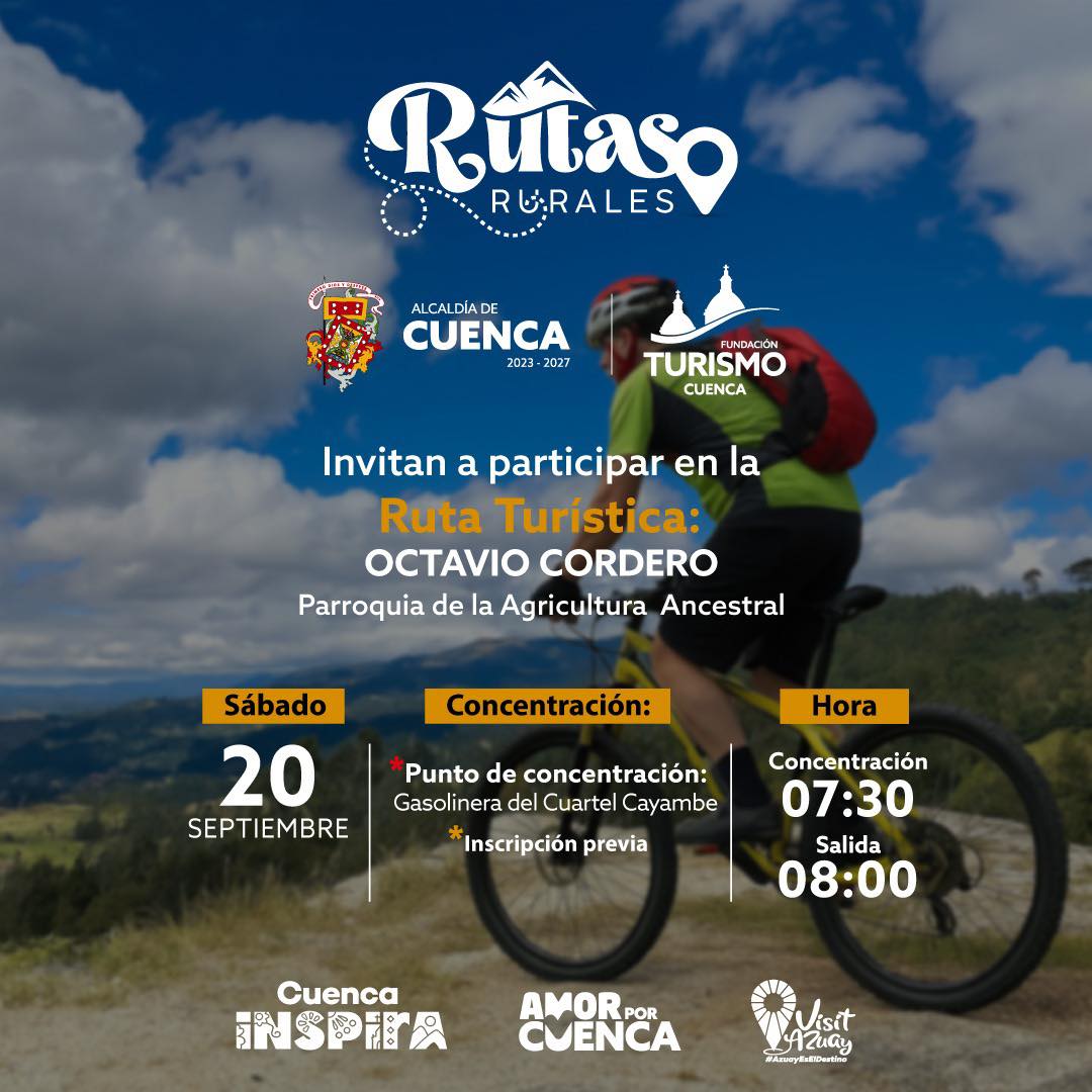 Ruta ciclística: Octavio Cordero
