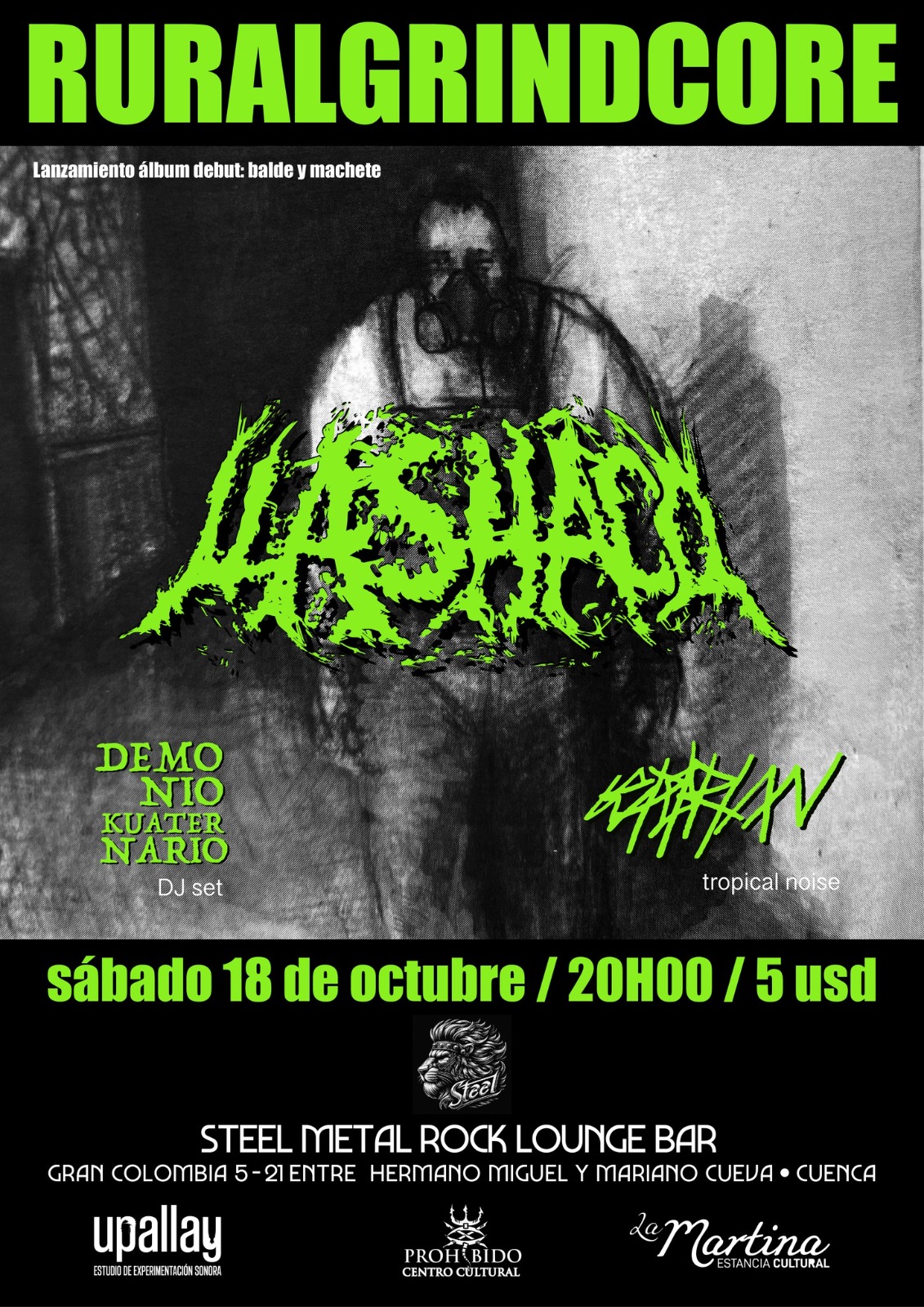 Lanzamiento de material de LLASHACO 