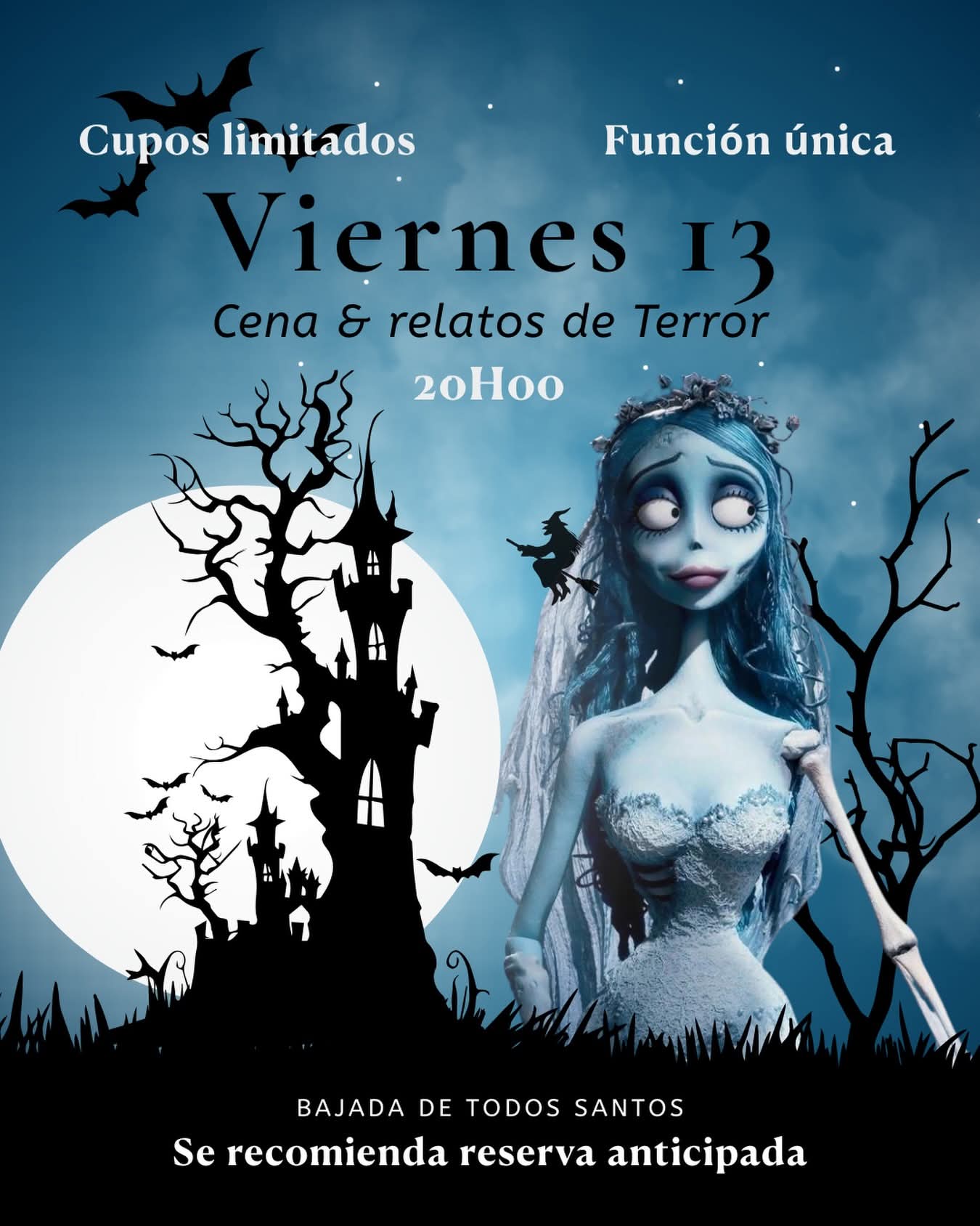 Viernes 13: cena & relatos