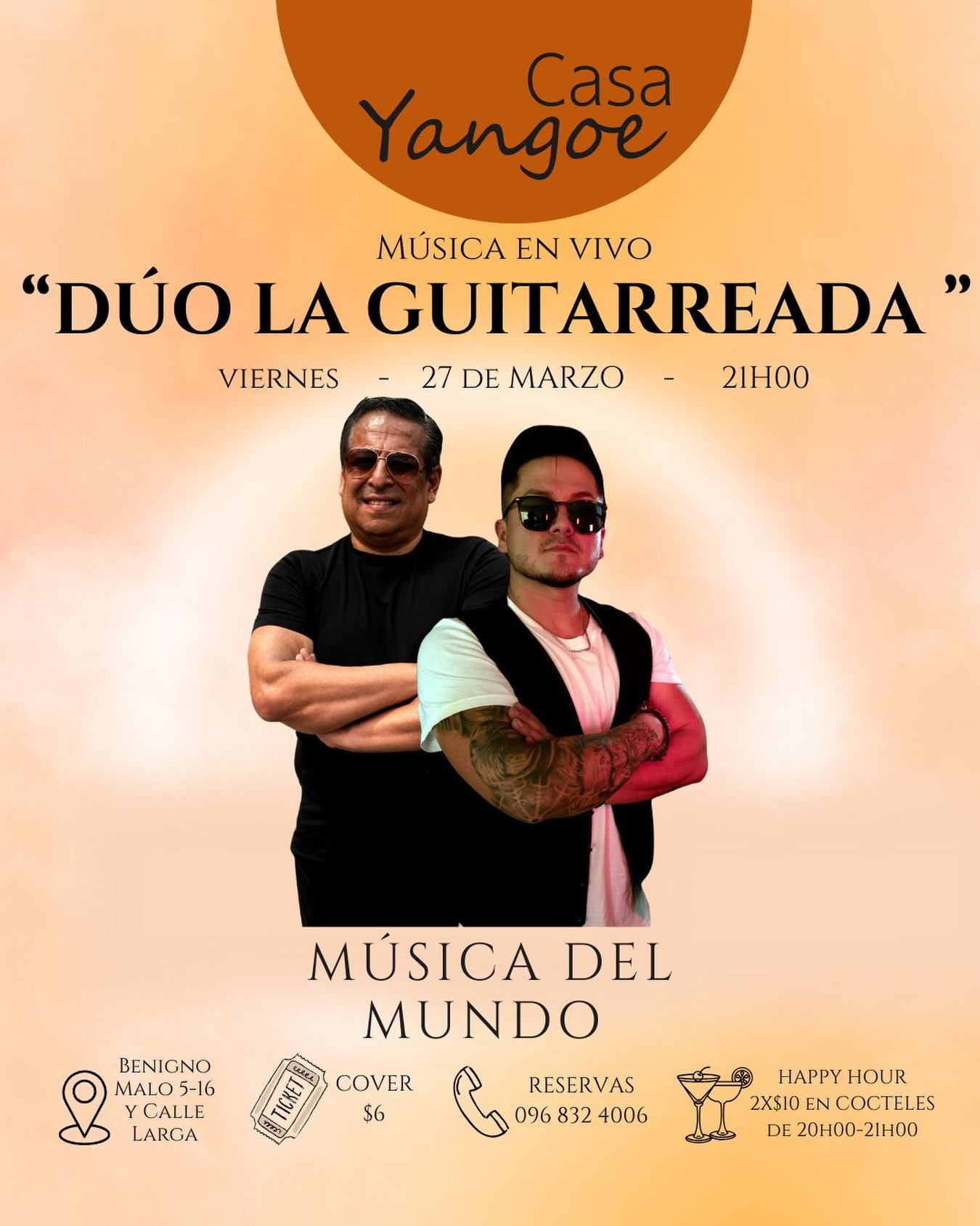 Música en vivo – Guitarra