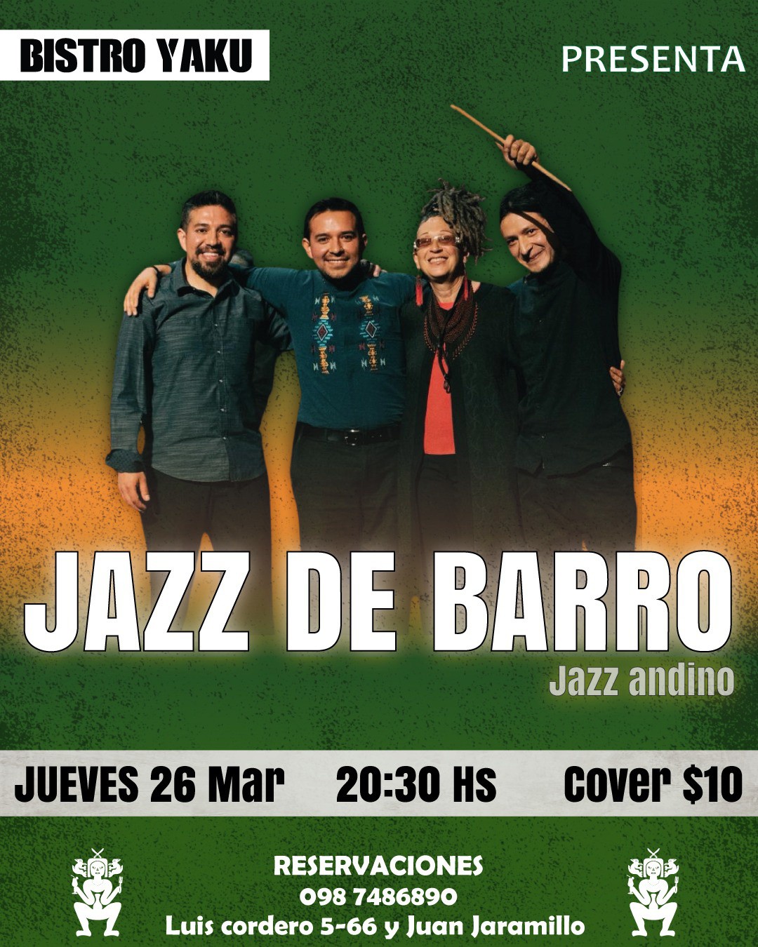 Concierto: Jazz de barro
