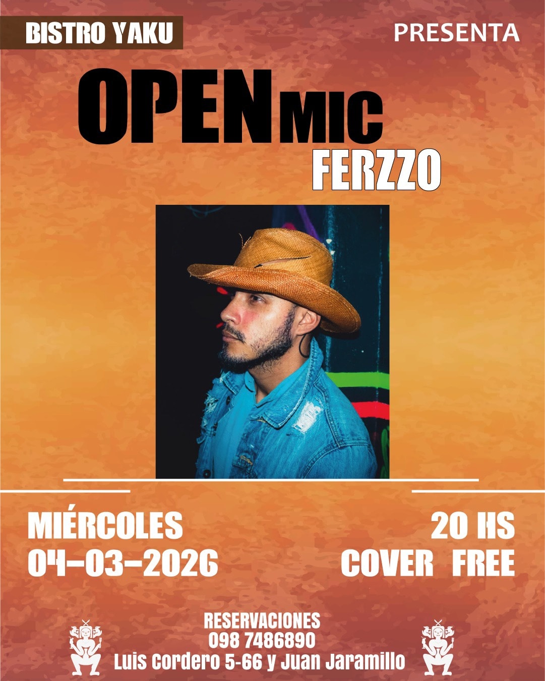 Open Mic en Bistro Yaku